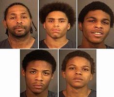 5 black home invaders