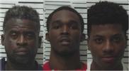 Justin Grady, Cortavious Heard, and Shanquavious Cameron 