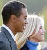 Tiger Woods and Elin Nordegren  